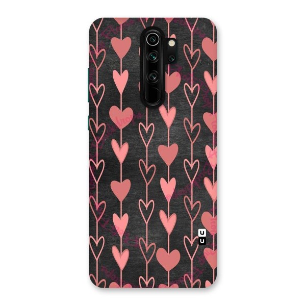 Chain Of Hearts Back Case for Redmi Note 8 Pro