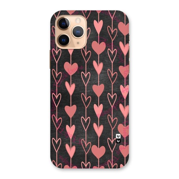 Chain Of Hearts Back Case for iPhone 11 Pro