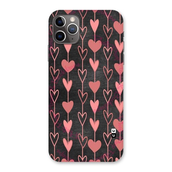 Chain Of Hearts Back Case for iPhone 11 Pro Max
