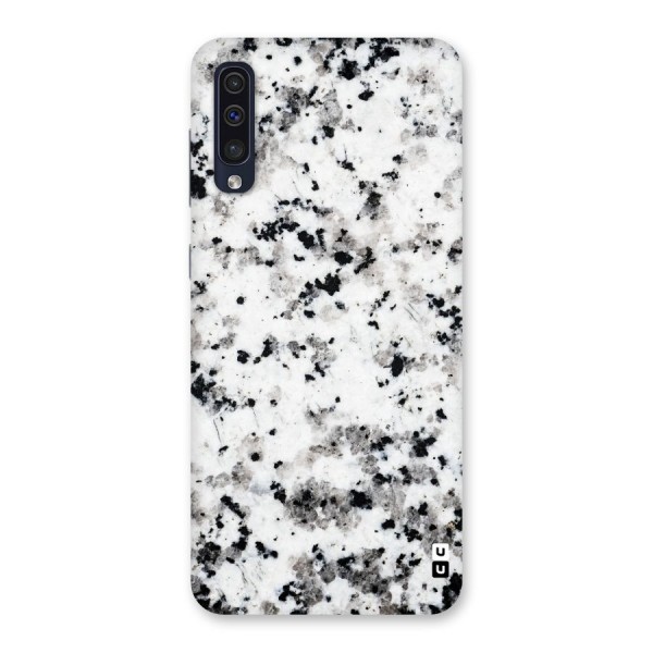 Charcoal Spots Marble Back Case for Galaxy A50