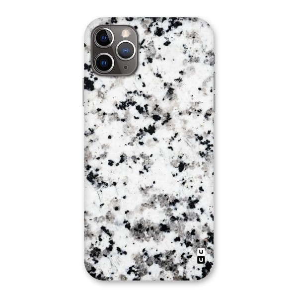 Charcoal Spots Marble Back Case for iPhone 11 Pro Max