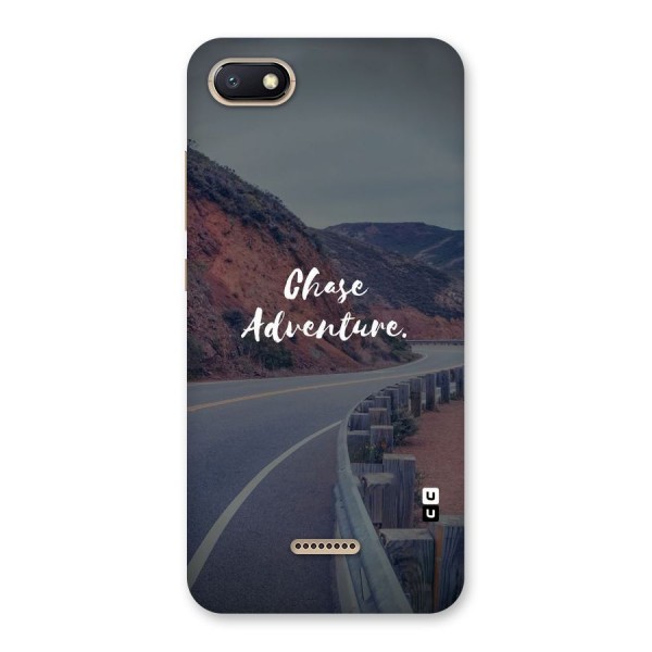 Chase Adventure Back Case for Redmi 6A