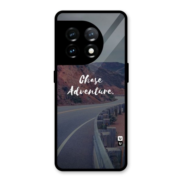 Chase Adventure Glass Back Case for OnePlus 11