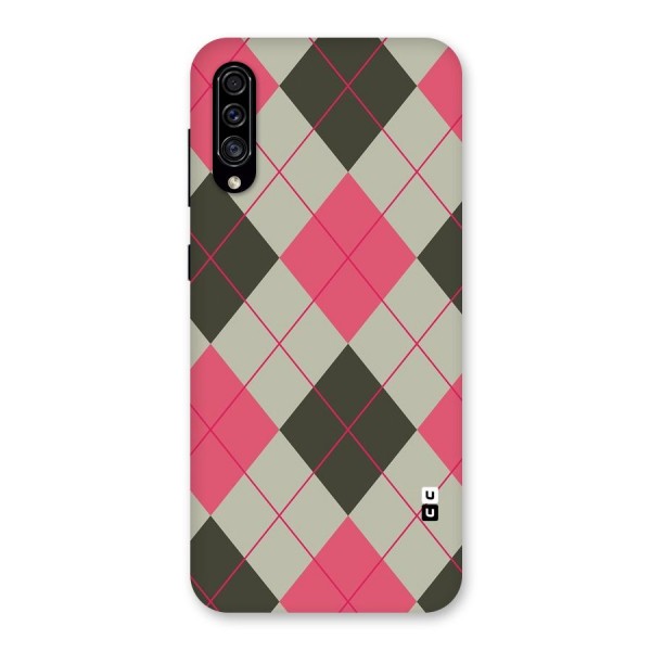 Check And Lines Back Case for Galaxy A30s