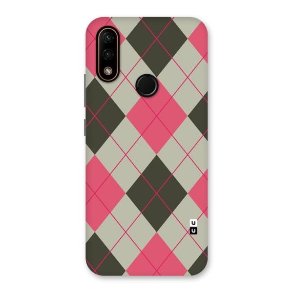 Check And Lines Back Case for Lenovo A6 Note