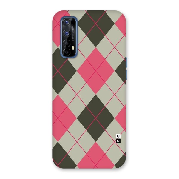 Check And Lines Back Case for Realme 7