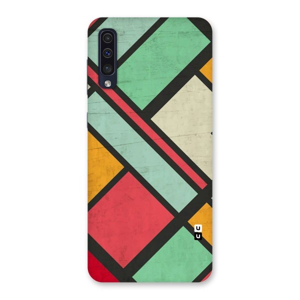 Check Colors Back Case for Galaxy A50