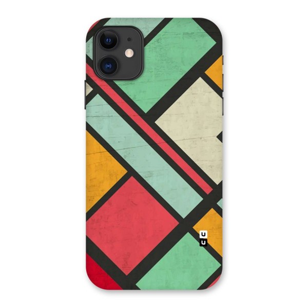 Check Colors Back Case for iPhone 11