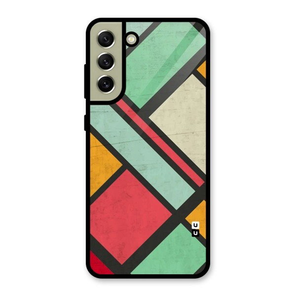 Check Colors Glass Back Case for Galaxy S21 FE 5G