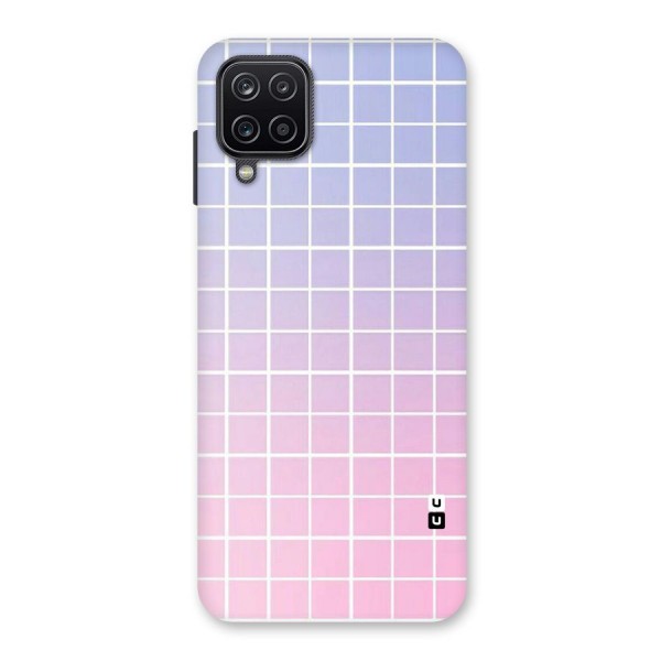 Check Shades Back Case for Galaxy A12