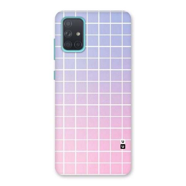 Check Shades Back Case for Galaxy A71