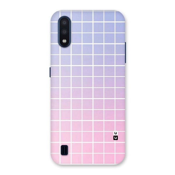 Check Shades Back Case for Galaxy M01