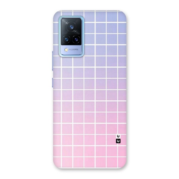 Check Shades Back Case for Vivo V21 5G