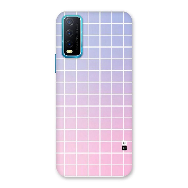 Check Shades Back Case for Vivo Y12s