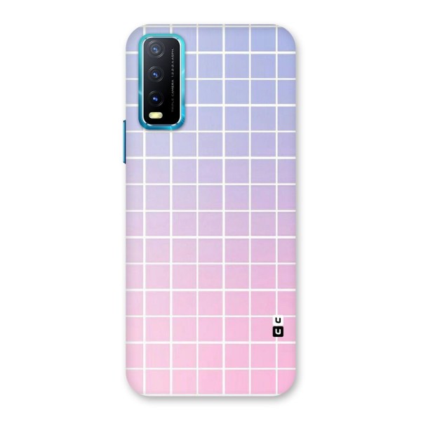 Check Shades Back Case for Vivo Y20