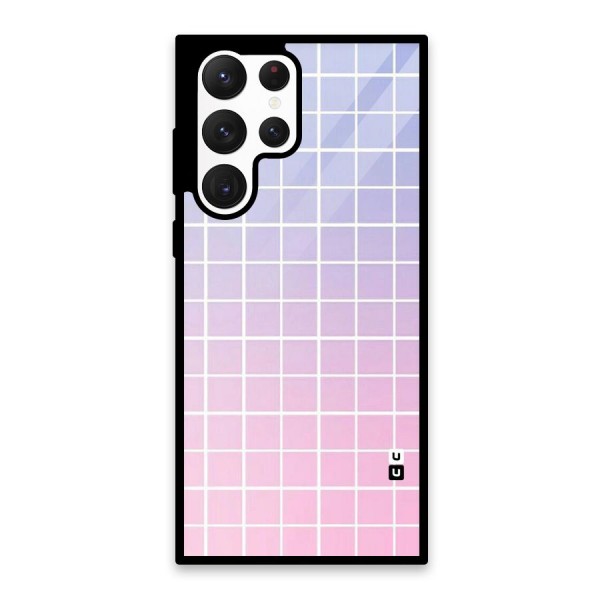 Check Shades Glass Back Case for Galaxy S22 Ultra 5G