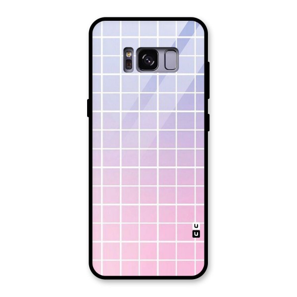 Check Shades Glass Back Case for Galaxy S8