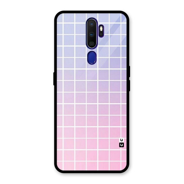 Check Shades Glass Back Case for Oppo A9 (2020)
