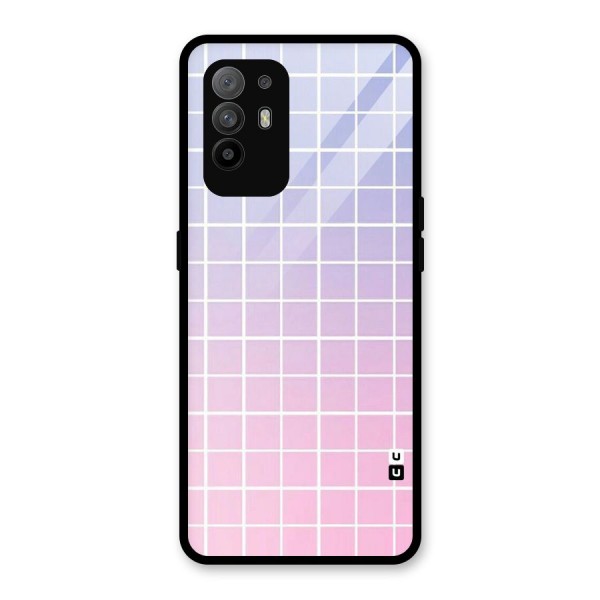 Check Shades Glass Back Case for Oppo F19 Pro Plus 5G