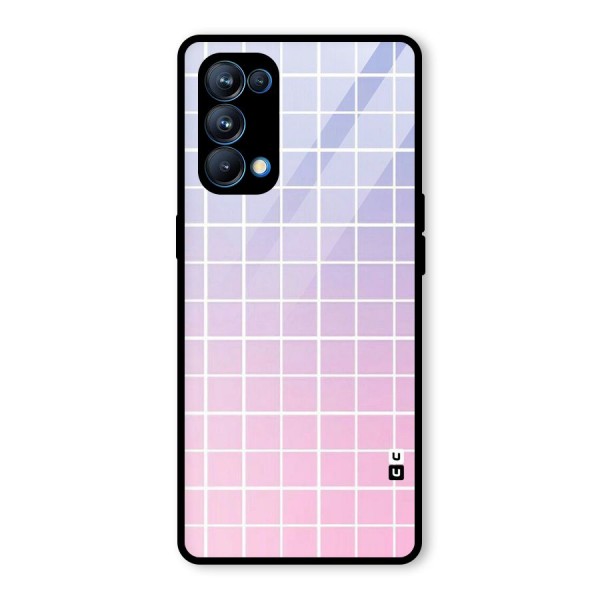 Check Shades Glass Back Case for Oppo Reno5 Pro 5G
