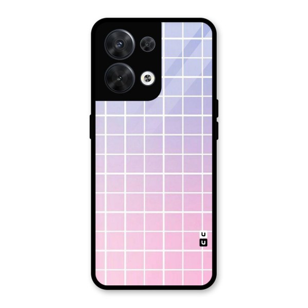 Check Shades Glass Back Case for Oppo Reno8 5G