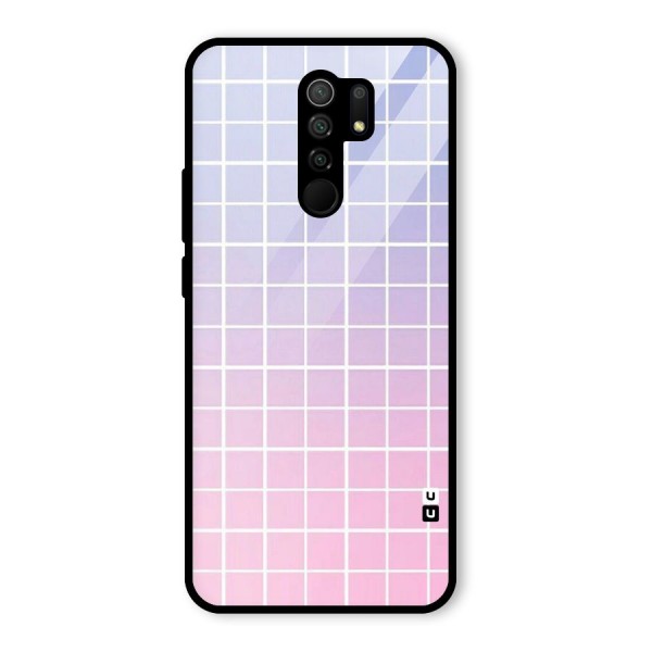 Check Shades Glass Back Case for Poco M2