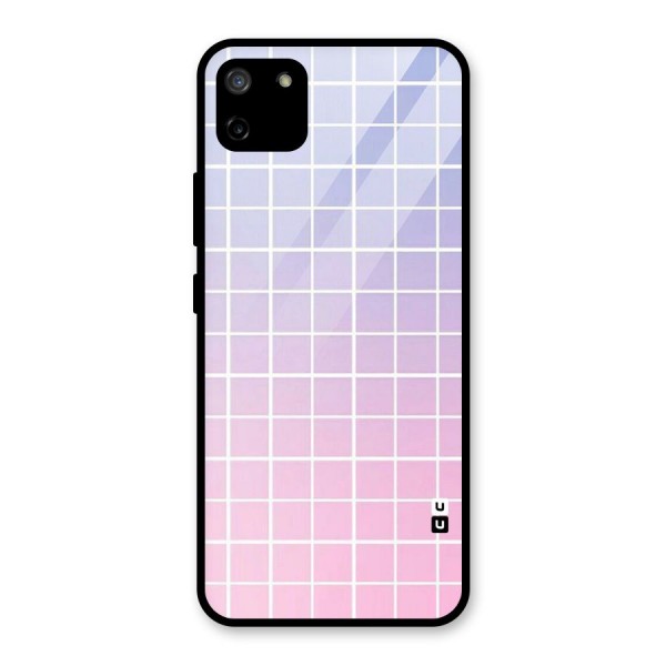Check Shades Glass Back Case for Realme C11