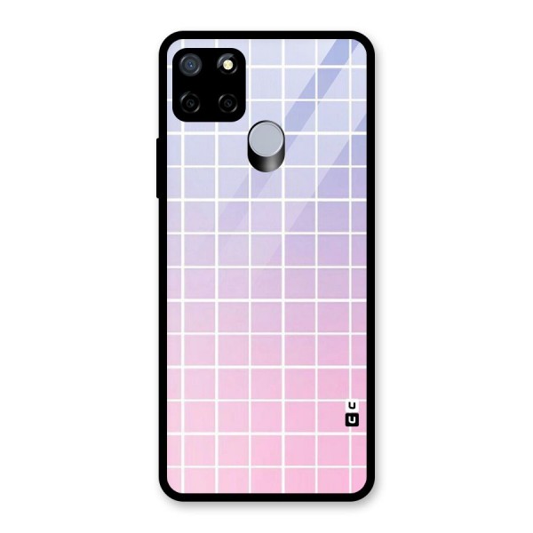 Check Shades Glass Back Case for Realme C12