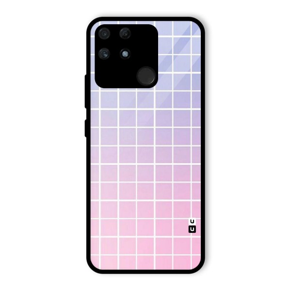 Check Shades Glass Back Case for Realme Narzo 50A