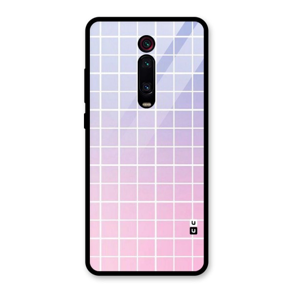 Check Shades Glass Back Case for Redmi K20