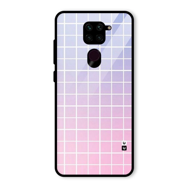 Check Shades Glass Back Case for Redmi Note 9
