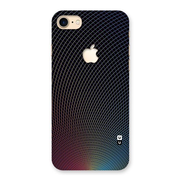 Check Swirls Back Case for iPhone 7 Apple Cut