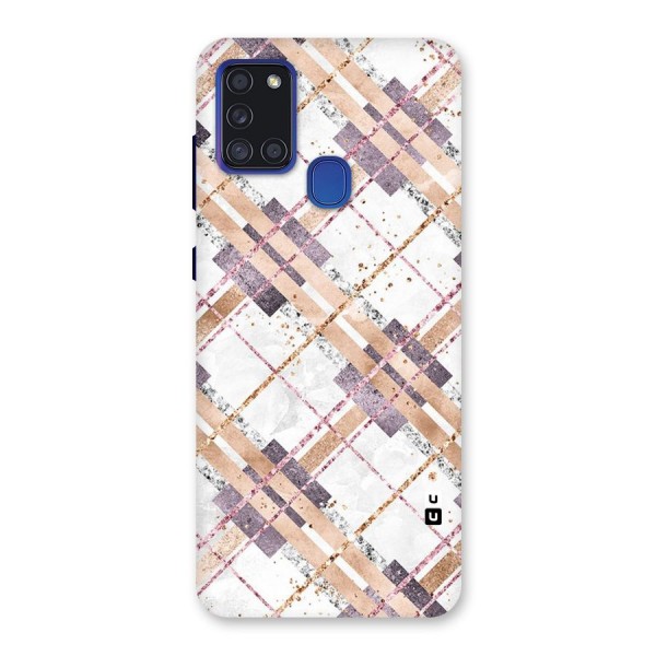 Check Trouble Back Case for Galaxy A21s
