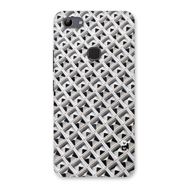 Check White Design Back Case for Vivo Y81