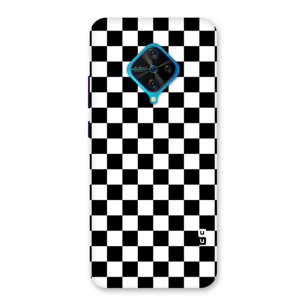 Checkerboard Back Case for Vivo S1 Pro