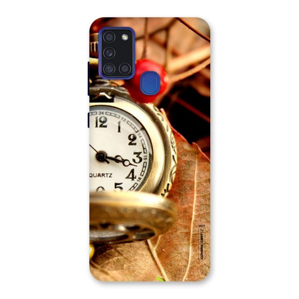 Cherry And Clock Back Case for Galaxy A21s