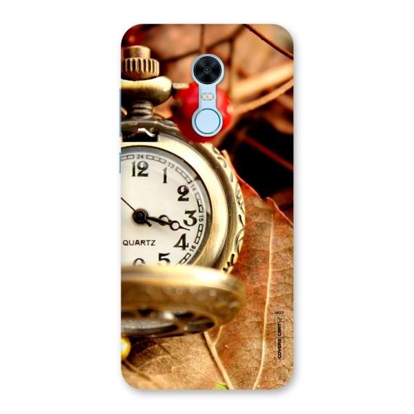 Cherry And Clock Back Case for Redmi Note 5