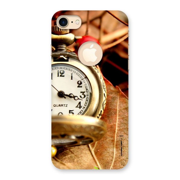 Cherry And Clock Back Case for iPhone 7 Logo Cut
