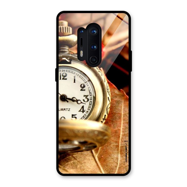 Cherry And Clock Glass Back Case for OnePlus 8 Pro