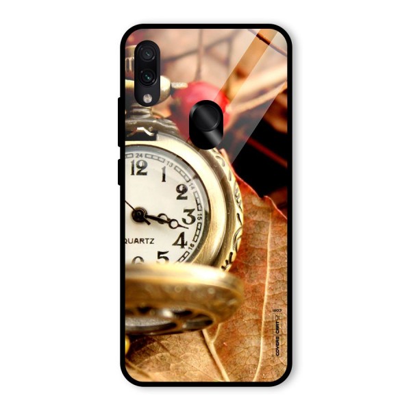 Cherry And Clock Glass Back Case for Redmi Note 7 Pro