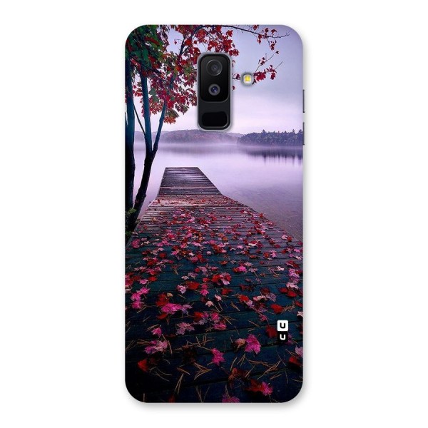 Cherry Blossom Dock Back Case for Galaxy A6 Plus