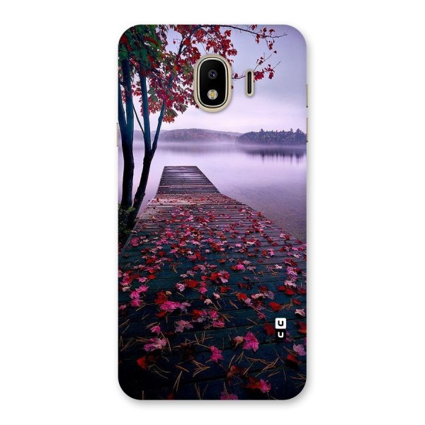 Cherry Blossom Dock Back Case for Galaxy J4