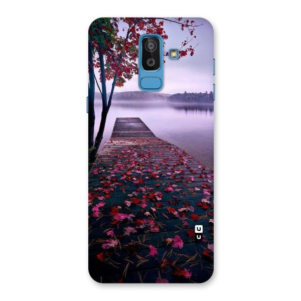 Cherry Blossom Dock Back Case for Galaxy J8