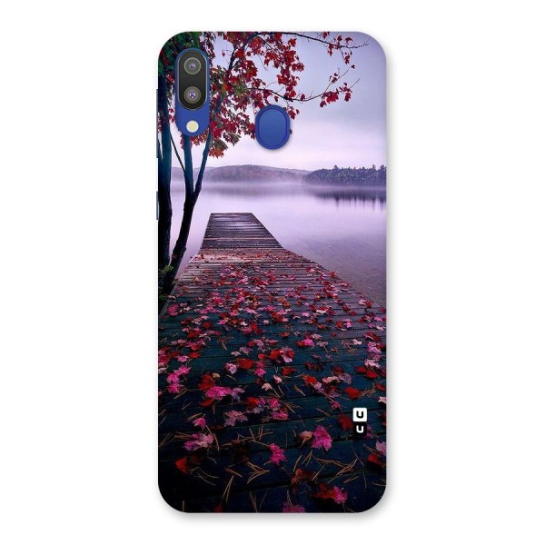 Cherry Blossom Dock Back Case for Galaxy M20