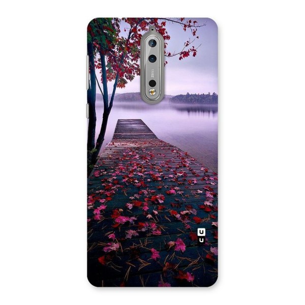 Cherry Blossom Dock Back Case for Nokia 8