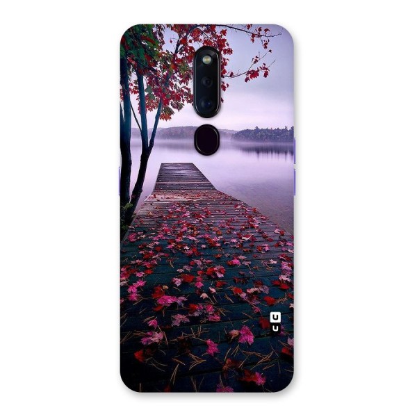 Cherry Blossom Dock Back Case for Oppo F11 Pro