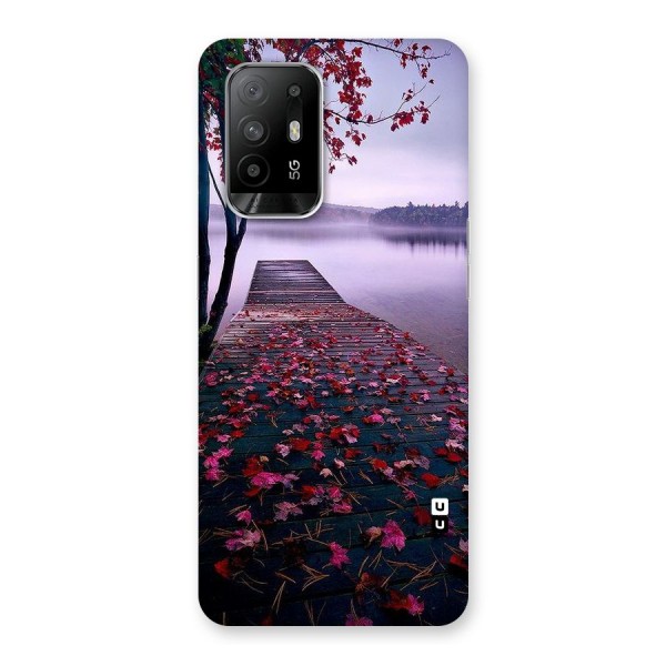 Cherry Blossom Dock Back Case for Oppo F19 Pro Plus 5G