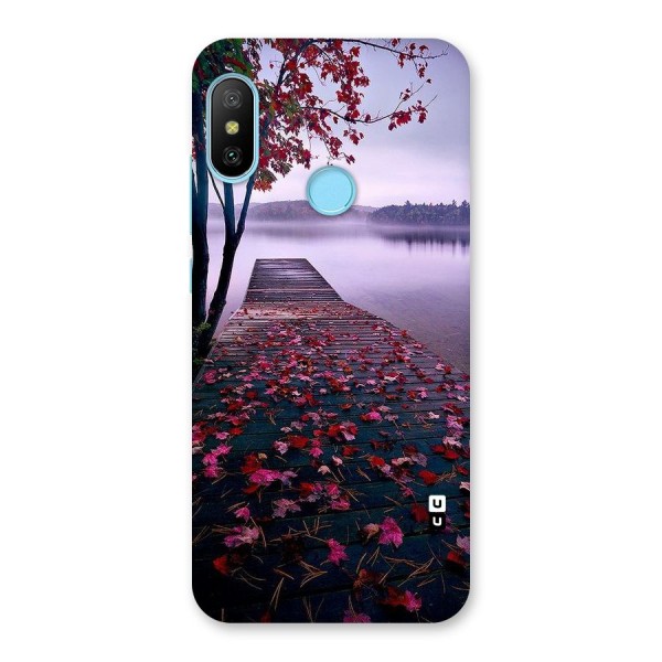 Cherry Blossom Dock Back Case for Redmi 6 Pro