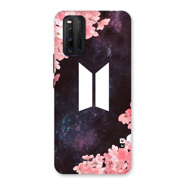Cherry Blossom Pause Design Back Case for Vivo iQOO 3