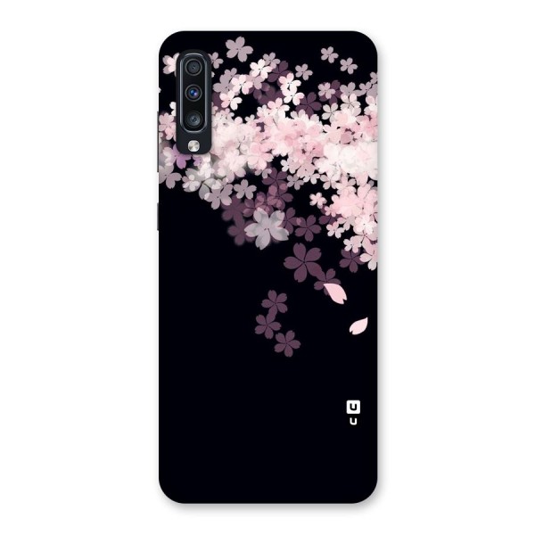 Cherry Flowers Pink Back Case for Galaxy A70